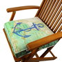 Aberto Design YM1011 Cojín de Lujo 42x42 cm, 50% Algodón/50% Poliéster, Relleno de Silicona para Confort y Estilo, Funda Extraíble